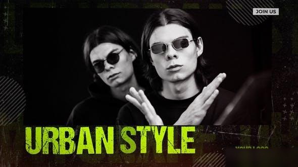 Videohive Urban Intro I Podcast Opener Openers template preview