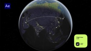 Videohive Map Route Animations 48043586 Elements template preview