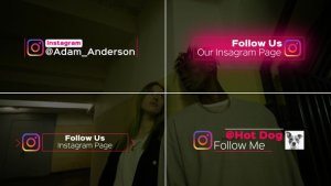 Videohive Social Media Lower Thirds 2 Titles template preview