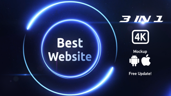 Videohive Website Promo (3 IN 1) Product Promo template preview