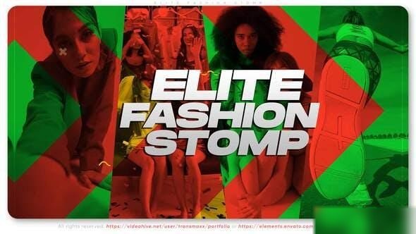 Videohive Elite Fashion Stomp Openers template preview