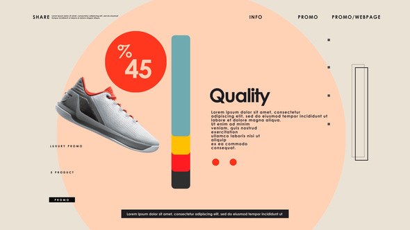 Videohive Shoe Product Promo Product Promo template preview
