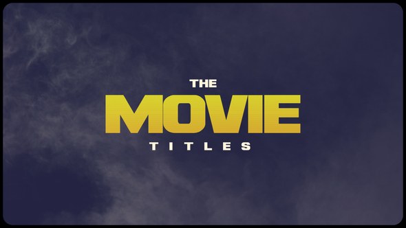 Videohive The Movie Titles Titles template preview