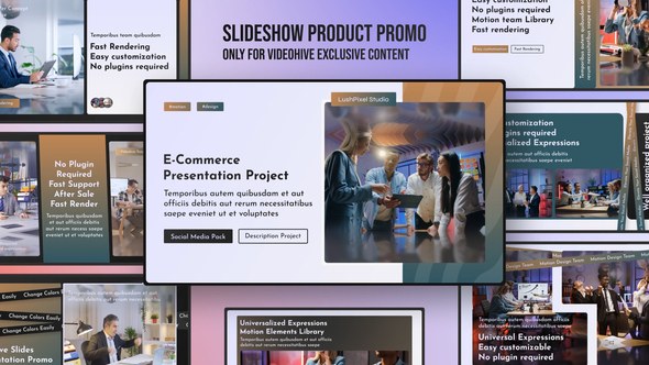 Videohive Modern Promo Business Slideshow Product Promo template preview