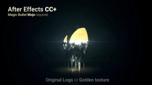 Videohive Shattered Golden Logo Logo Stings template preview