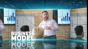 Videohive Corporate Presentation 21759789 Video Displays template preview