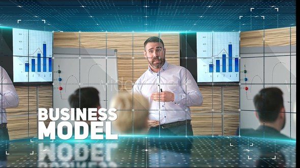 Videohive Corporate Presentation 21759789 Video Displays template preview