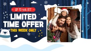 Videohive Winter Sale Slider Promo Product Promo template preview