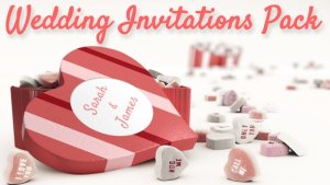 Videohive Wedding Invitations Pack Openers template preview