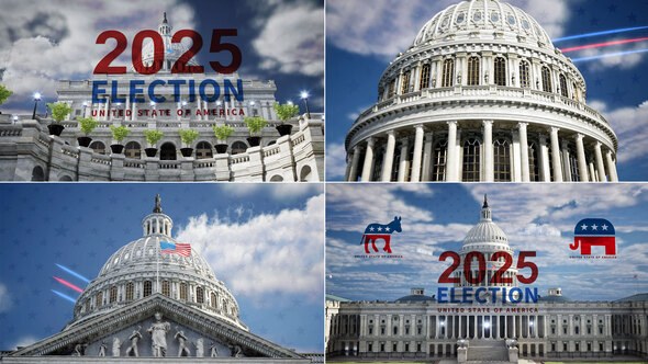 Videohive Us Election Opener Openers template preview