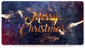 Videohive Christmas Magic Wishes Titles template preview