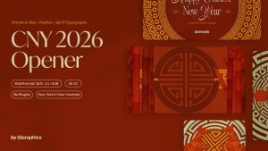 Videohive Elegant Chinese New Year 2026 Opener Openers template preview