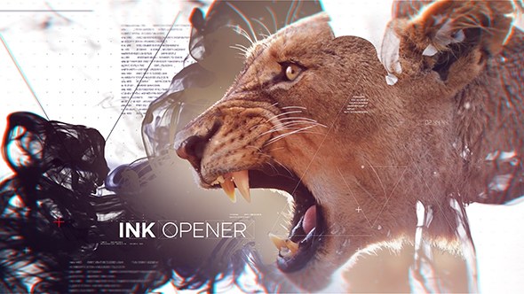 Videohive Ink Opener 21246153 Openers template preview