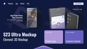 Videohive Phone Mockups Product Promo template preview