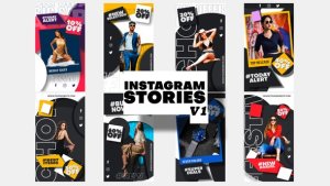 Videohive Fashion Sale Instagram Stories Product Promo template preview