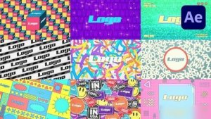 Videohive Colorful Pages Logo Reveal 38120208 Logo Stings template preview