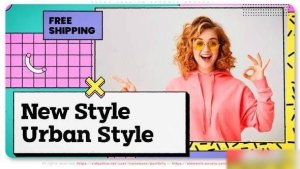 Videohive Retro Fashion Dynamic Opener Openers template preview