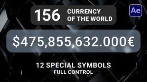 Videohive Currency Counter Pro Infographics template preview