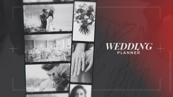 Videohive Wedding Planner Video Displays template preview