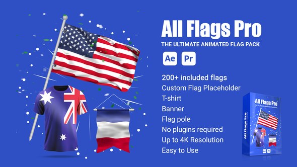 Videohive All Flags Pro Elements template preview
