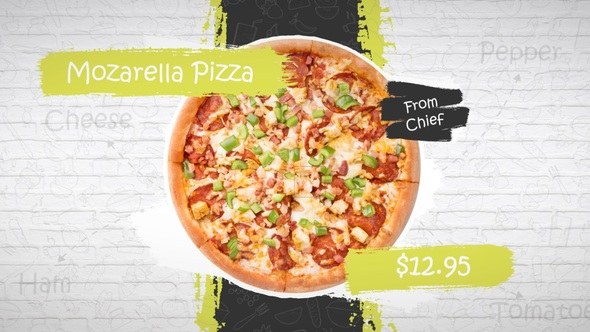 Videohive Street Food Promo Product Promo template preview