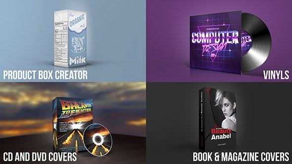 Videohive Product Box Creator Product Promo template preview