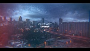 Cinematic Inspirational Parallax Opener | Slideshow Video Displays template preview