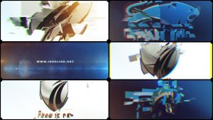 Videohive Glitch Transforming Logo Logo Stings template preview
