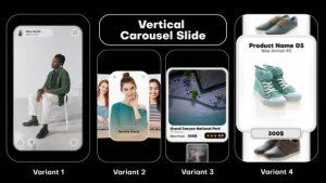 Videohive Vertical Carousel Slide 60091546 Openers template preview