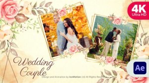 Videohive Wedding Invitation Slideshow 4K Video Displays template preview