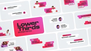 Videohive Lower Thirds 57697178 Elements template preview