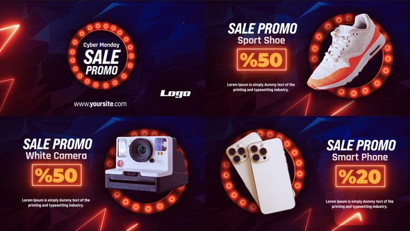 Videohive Dynamic Sale Promo Product Promo template preview