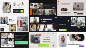 Videohive Screens Big Titles Titles template preview