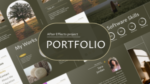 Videohive Portfolio Aesthetic Product Promo template preview