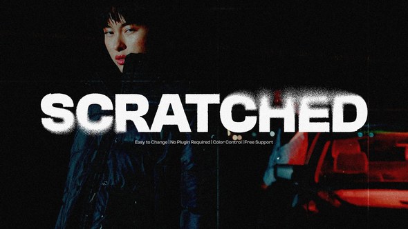 Videohive Grunge Text Effect Titles template preview
