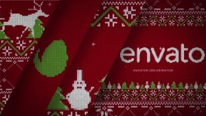 Videohive Christmas Sweater Logo Logo Stings template preview
