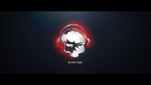 Glitch Gaming Logo Video Displays template preview