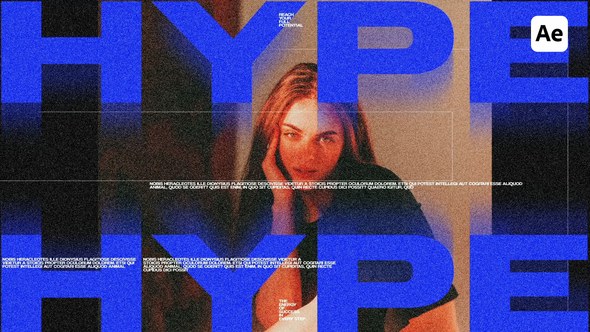 Videohive Semi Brutalism Posters For After Effects Video Displays template preview