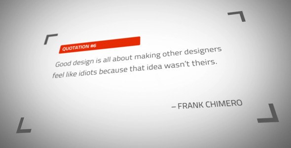 Videohive Great Thinkers Quotes and Titles Openers template preview