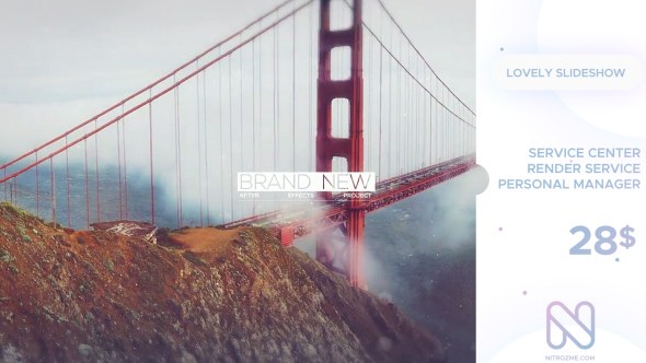 Videohive Lovely Slideshow - After Effects Templates Video Displays template preview
