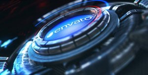 Techno Logo Video Displays template preview