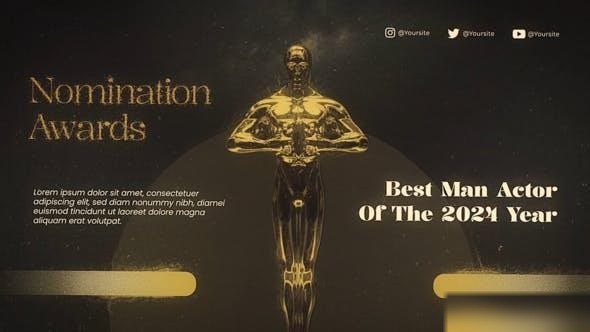 Videohive Award Nomination Openers template preview