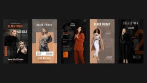 Videohive Black Friday Fashion Sale Product Promo template preview