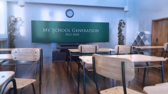 Videohive My School Generation Video Displays template preview