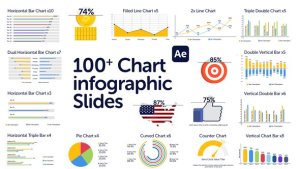 Videohive Chart Infographics Slides Infographics template preview