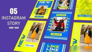 Videohive Instagram Story Frames After Effects Template Elements template preview