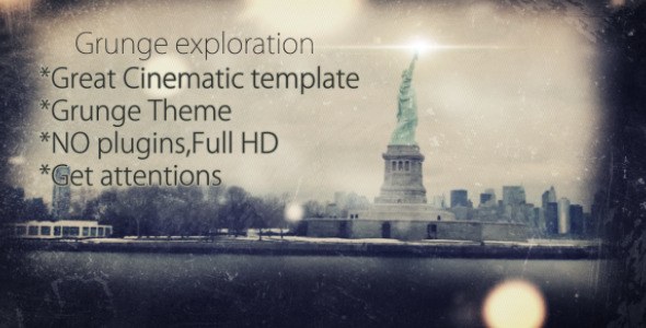 Videohive Grunge Exploration Openers template preview