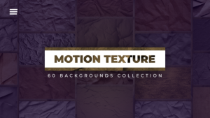 Videohive 60 Motion Texture Elements template preview