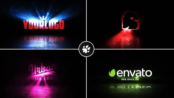 Videohive Cinematic Light Rays Logo v2 Logo Stings template preview