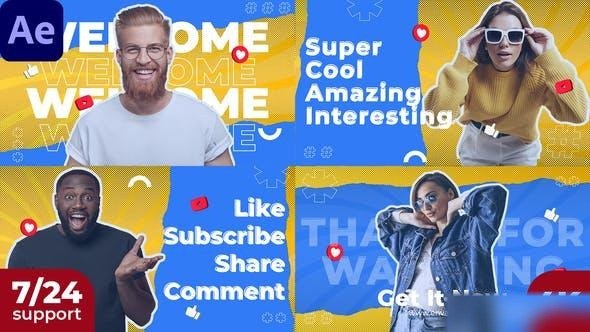 Videohive Creative Blog Opener Openers template preview